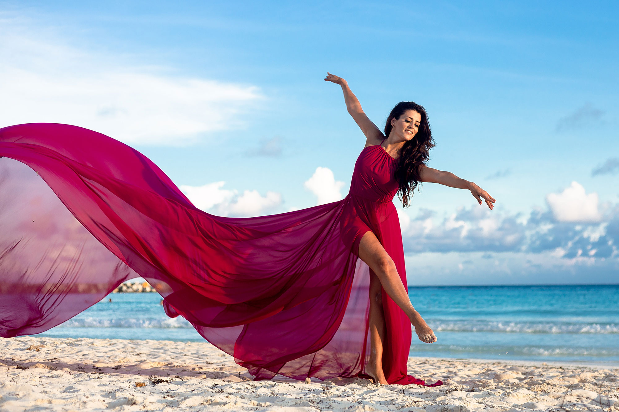 Flying Dress - Cancun Photos